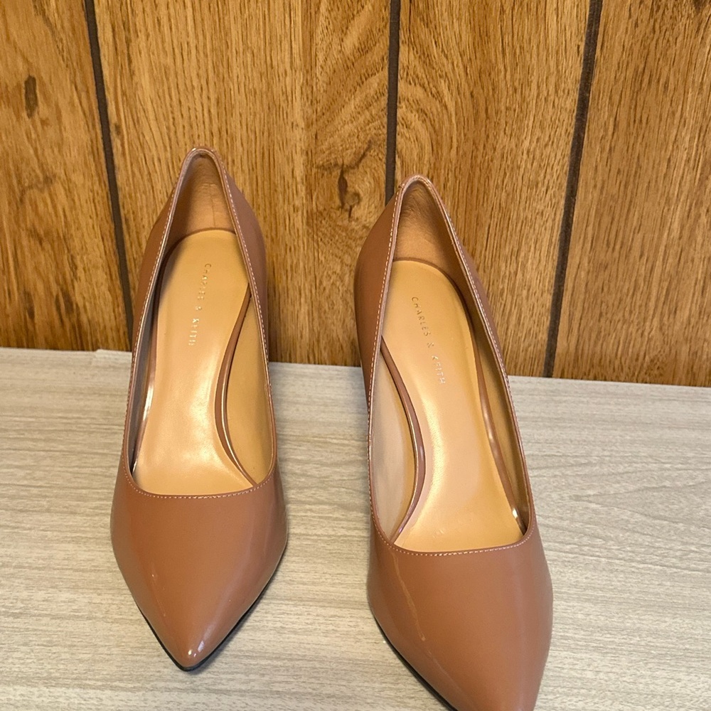 Charles & Keith Tan Heels